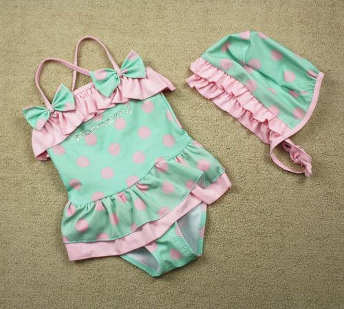 Maillot de bain fille en nylon - Ref 2547998