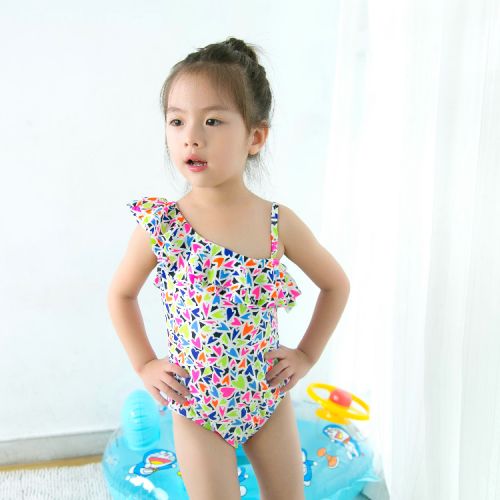 Maillot de bain fille AULAC en nylon - Ref 2548007