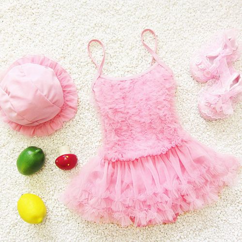 Maillot de bain fille en polyester - Ref 2548030