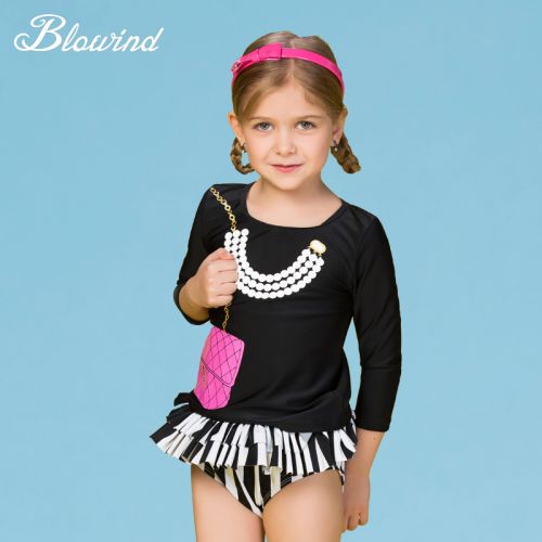 Maillot de bain fille BLOWIND en nylon - Ref 2548054