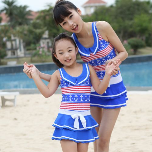 Maillot de bain fille SAQINER en nylon - Ref 2548058