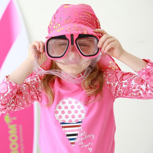 Maillot de bain fille en nylon - Ref 2548080