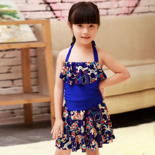 Maillot de bain fille en nylon - Ref 2548122