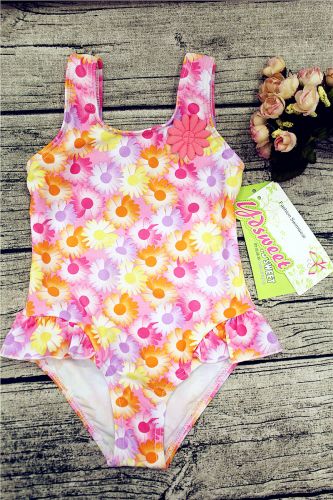 Maillot de bain fille en nylon - Ref 2548129