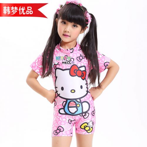 Maillot de bain fille en nylon - Ref 2548180