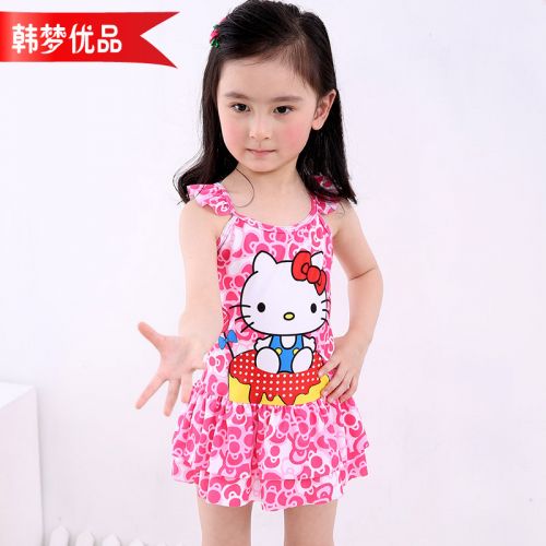 Maillot de bain fille en nylon - Ref 2548218