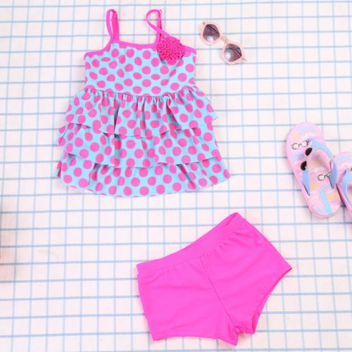 Maillot de bain fille en nylon - Ref 2548225