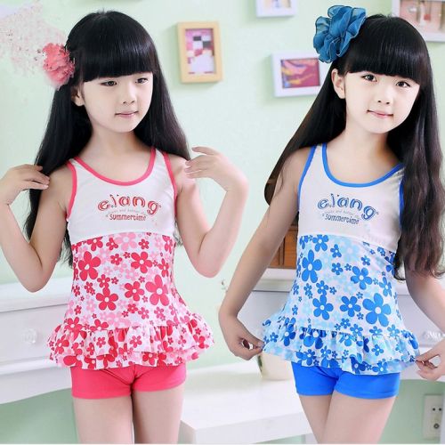 Maillot de bain fille en nylon - Ref 2548241