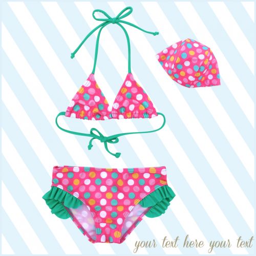 Maillot de bain fille VENDA en nylon - Ref 2548247