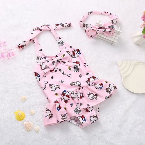 Maillot de bain fille en polyester - Ref 2548279