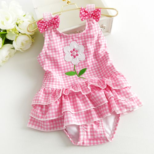 Maillot de bain fille AU LAC en nylon - Ref 2548293