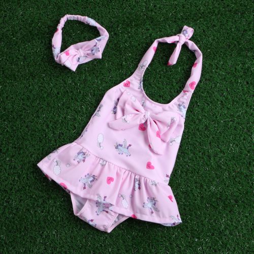 Maillot de bain fille en nylon - Ref 2548343