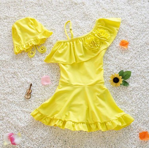 Maillot de bain fille KIDS en nylon - Ref 2548381