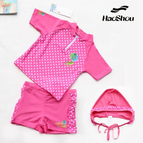 Maillot de bain fille en nylon - Ref 2548402