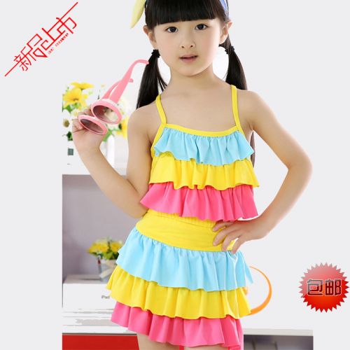 Maillot de bain fille en polyester - Ref 2548433