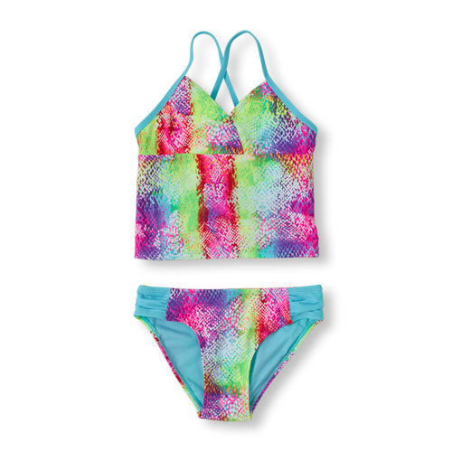 Maillot de bain fille en spandex - Ref 2548444