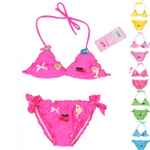 Maillot de bain fille en polyester - Ref 2548451