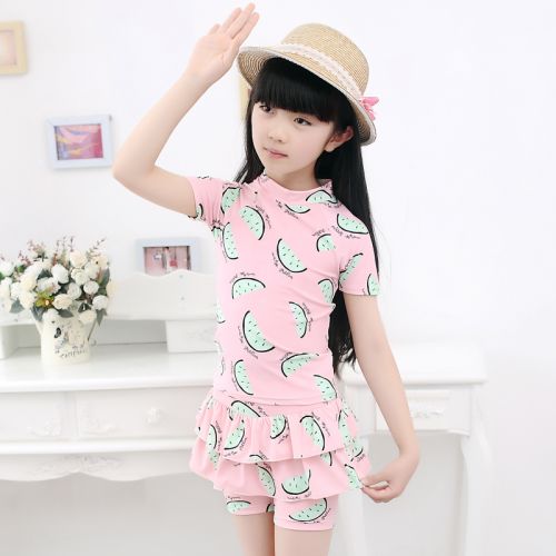 Maillot de bain fille en nylon - Ref 2548471