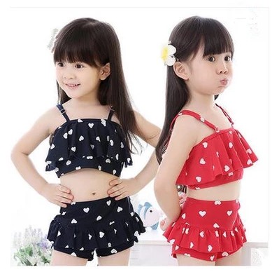 Maillot de bain fille en nylon - Ref 2548473