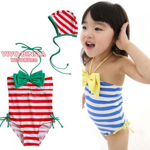 Maillot de bain fille VIVO BINIYA en nylon - Ref 2548532