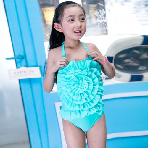 Maillot de bain fille en nylon - Ref 2548539