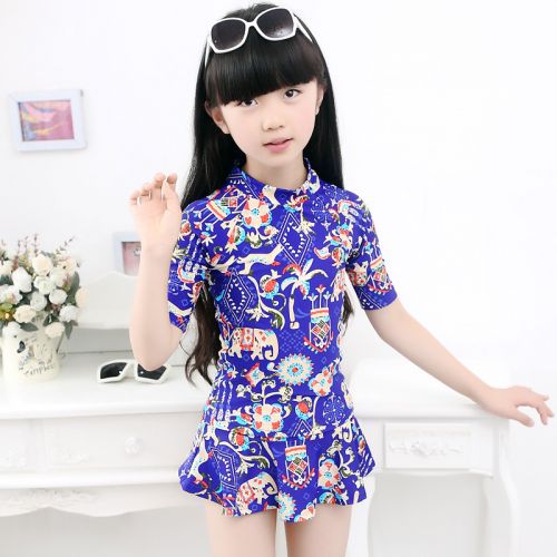 Maillot de bain fille en nylon - Ref 2548541