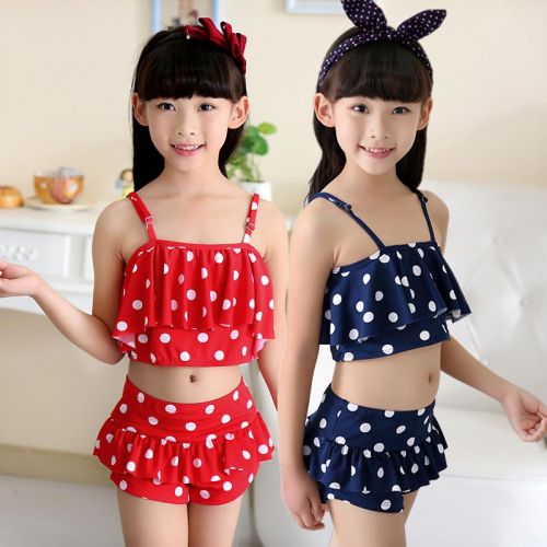 Maillot de bain fille en polyester - Ref 2548544