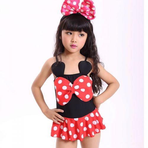 Maillot de bain fille en nylon - Ref 2548559