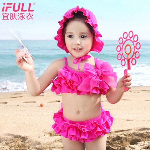 Maillot de bain fille en nylon - Ref 2548570