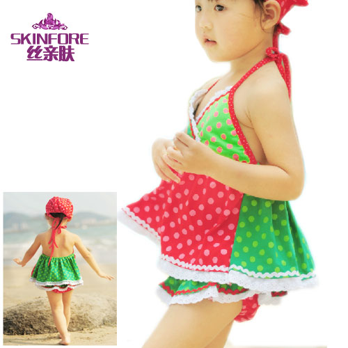 Maillot de bain fille en nylon - Ref 2548572