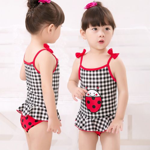 Maillot de bain fille 90 S UP en spandex - Ref 2548590