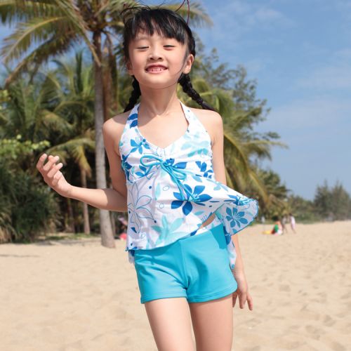 Maillot de bain fille en nylon - Ref 2548609