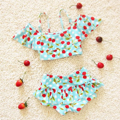 Maillot de bain fille en nylon - Ref 2548635