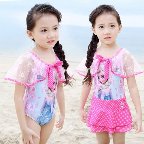 Maillot de bain fille en nylon - Ref 2548676