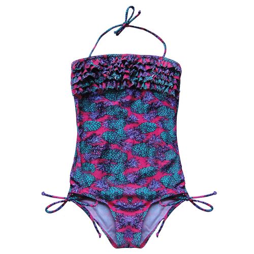Maillot de bain fille en nylon - Ref 2548680