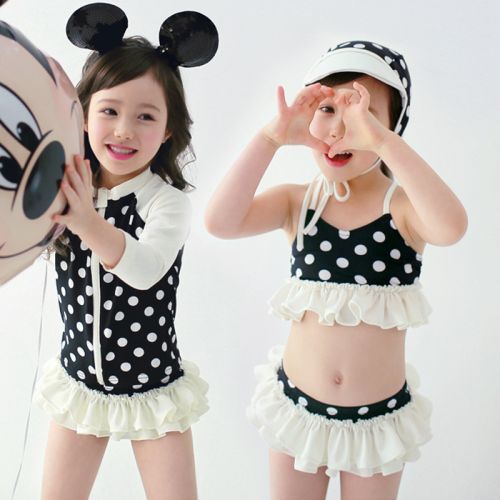 Maillot de bain fille en nylon - Ref 2548689