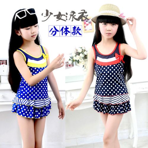 Maillot de bain fille en polyester - Ref 2548691