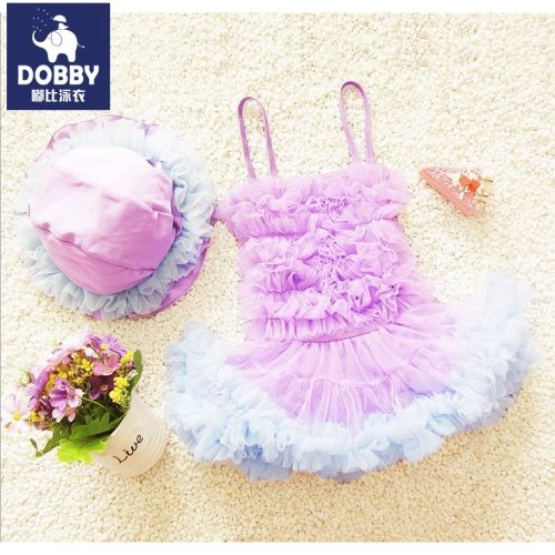 Maillot de bain fille en nylon - Ref 2548716
