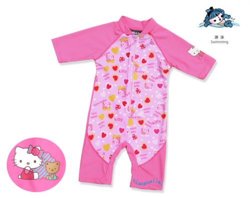 Maillot de bain fille en spandex - Ref 2548725