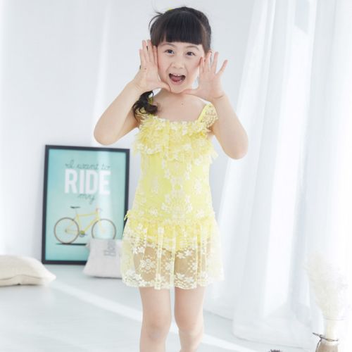 Maillot de bain fille en spandex - Ref 2548755
