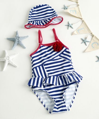 Maillot de bain fille POPUP en spandex - Ref 2548757
