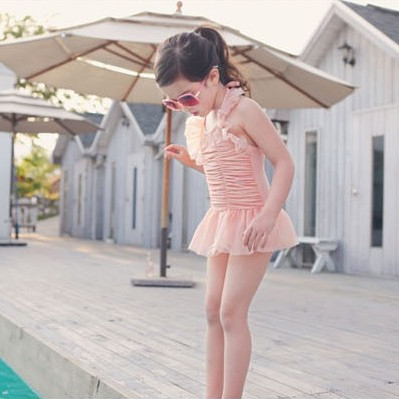 Maillot de bain fille en nylon - Ref 2548762