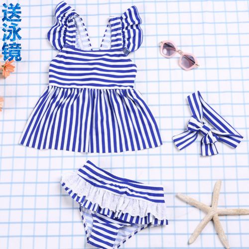 Maillot de bain fille en nylon - Ref 2548771