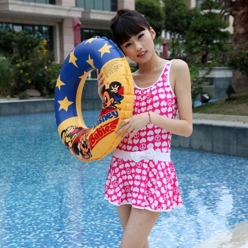 Maillot de bain fille SAQINER en nylon - Ref 2548854