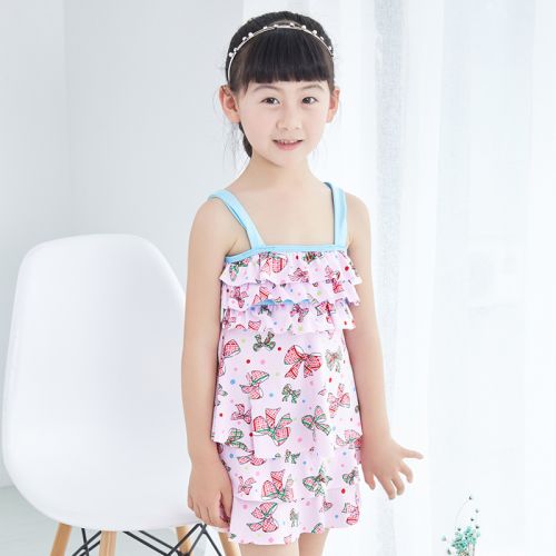 Maillot de bain fille en polyester - Ref 2548880