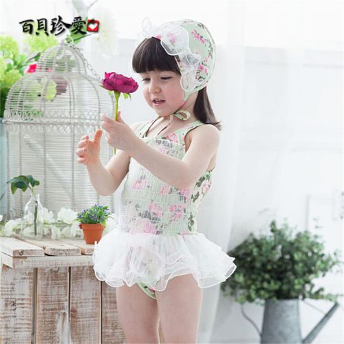 Maillot de bain fille en nylon - Ref 2548884