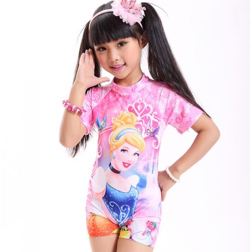 Maillot de bain fille en nylon - Ref 2549040