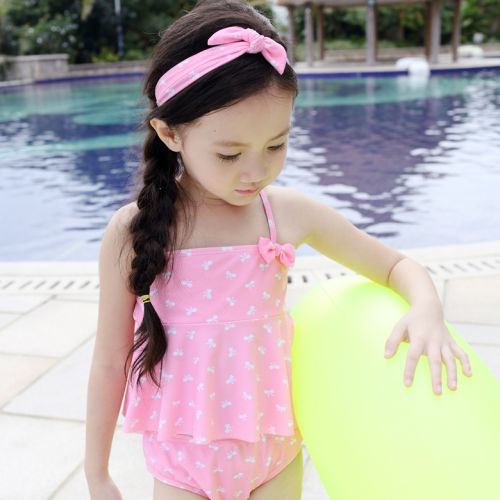 Maillot de bain fille en nylon - Ref 2549049