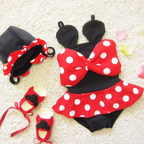 Maillot de bain fille en nylon - Ref 2549054