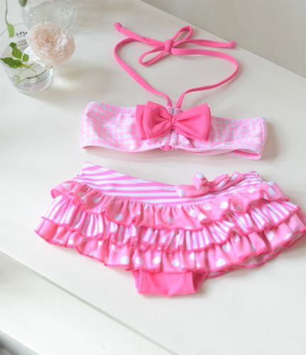 Maillot de bain fille AU LAC en nylon - Ref 2549089